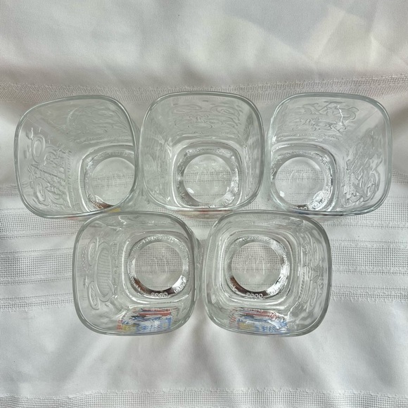 Disney McDonald’s Glasses FOUR PARKS 
Celebration 2000 Set‎ of 5 EUC - Picture 9 of 14